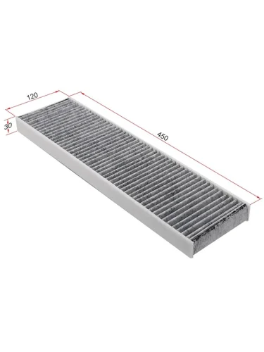 Фильтр салона угольный MINI COOPERCABRCLUBCOUNTRYPACEMMINI ONECLUBMANCOUNTRYMAN 2006-2016