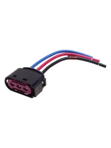 Разъем VW AUDI 3-х контактный к монтажному блоку с проводом CARGEN