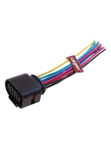 Разъем VW AUDI 10-ти контактный замка двери с проводом CARGEN