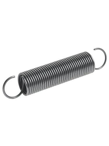 Пружина растяжения обычная петля 0.9x10x50x40 пружинная сталь EN 10270-1-SH