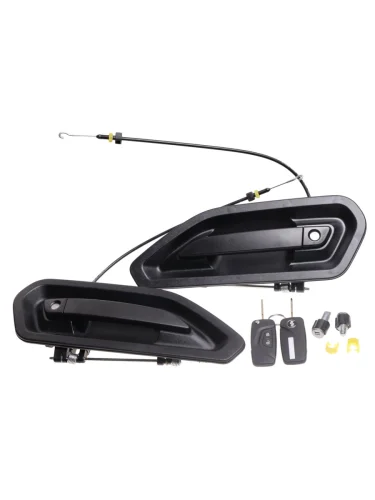 Личинка SHACMAN SHAANXI X6000 замка двери комплект (2 личинки, 2 ручки наружные, 2 ключа) MOVELEX