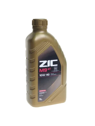 Масло моторное для 4-х тактных двигателей ZIC M9 4T 10W40 синт.1л