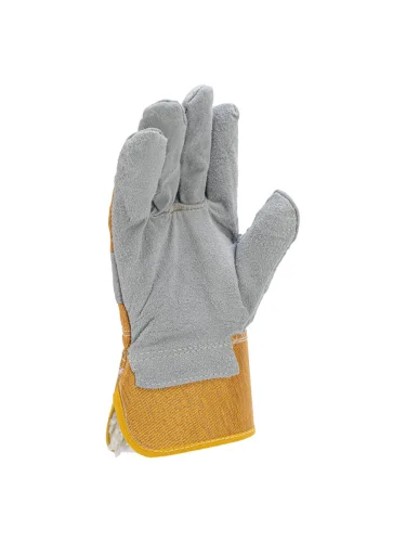 Перчатки спилковые комбинированные утепленные XL СИБРТЕХ