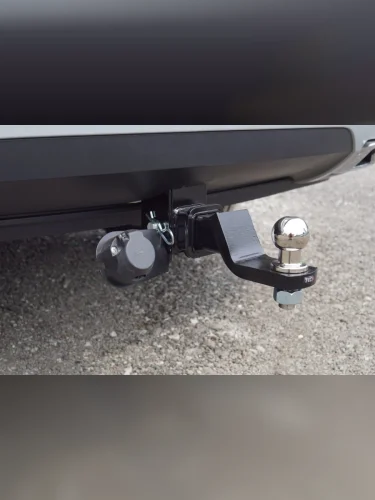 Фаркоп (шар E нерж.) Volkswagen Teramont Pro 4WD 2L 2025 (Китай)