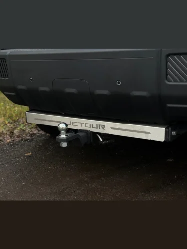 Фаркоп (шар E нерж., надпись Jetour) Jetour T1 2L 4WD 2025