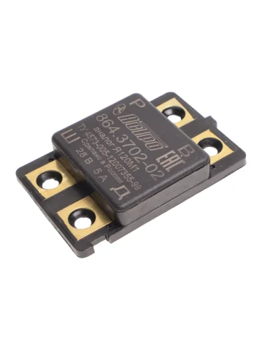 Реле регулятор напряжения КАМАЗ МАЗ генератора Г273Г 24.3702 28В АСТРО