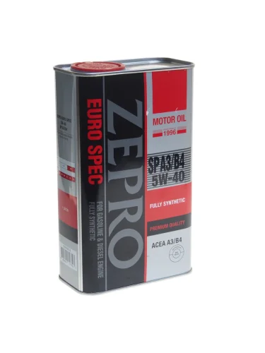 Масло моторное ZEPRO EURO FS 5W40 синт.ACEA A3B4 SP 1л