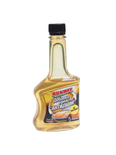 Присадка в масло для двигателя антидым 300мл RUNWAY