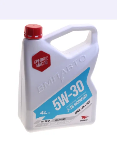 Масло моторное ВМП-АВТО 3-SN A5B5 5W30 синт. 4л