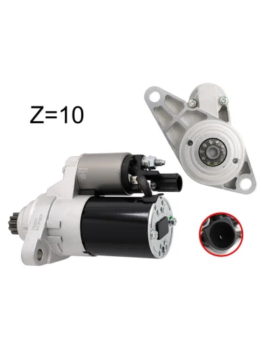 Стартер Audi A3 03-13  Skoda Octavia 00-13 (1 1 kW Z=10 аналог VALEO)