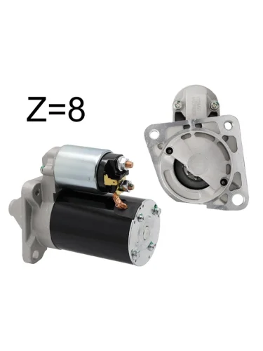 Стартер Kia Rio 00-05  Spectra 00-11 (0 9 kW Z=8)