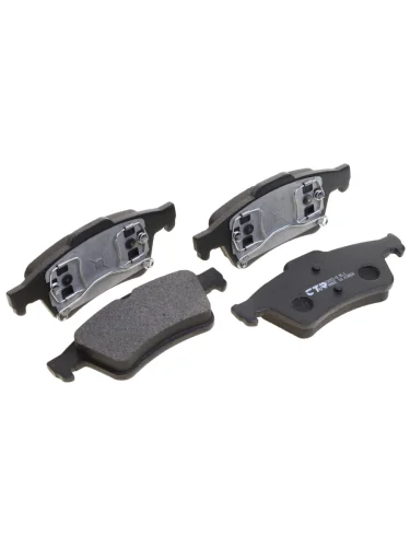 Колодки тормозные MAZDA 3 (03-09) задние (4шт.) CTR