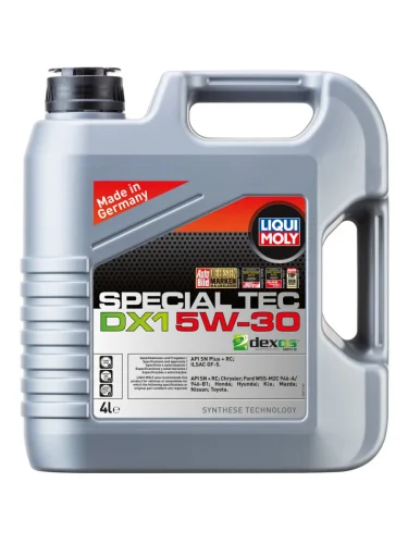 Масло моторное LIQUI MOLY SPECIAL TEC DX1 5W-30 синт.4л