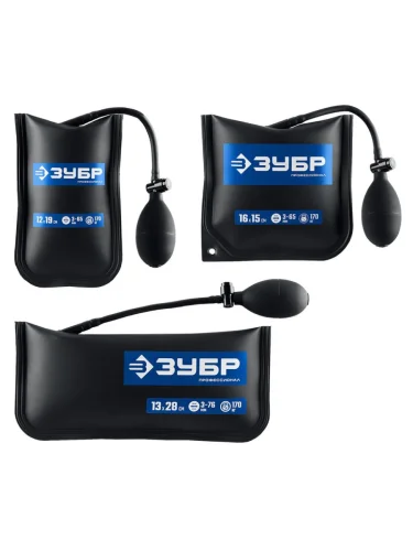 Пневмоподушка набор 3шт. для открытия дверей ЗУБР