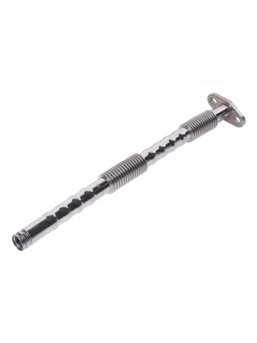 Трубка КАМАЗ слива масла турбокомпрессора (нержавеющая сталь) L=400мм МЕТАЛЛОКОМПЕНСАТОР