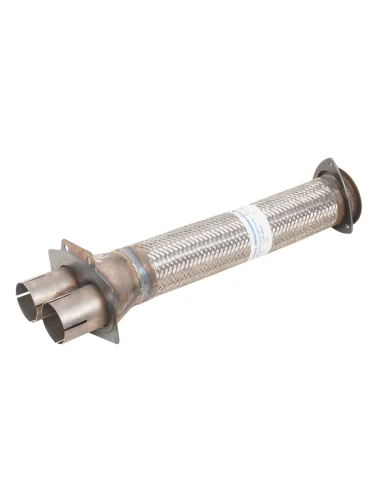 Металлорукав КАМАЗ в сборе в оплетке L=661мм, D=90мм (нержавеющая сталь) МЕТАЛЛОКОМПЕНСАТОР