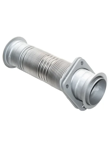 Металлорукав КАМАЗ-ЕВРО в сборе L=360мм  d=80мм (нержавеющая сталь) МЕТАЛЛОКОМПЕНСАТОР