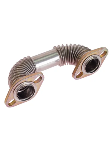 Трубка МАЗ-4370 рециркуляции газов (дв.Д-245.35Е4) L=128мм  D=32 МЕТАЛЛОКОМПЕНСАТОР