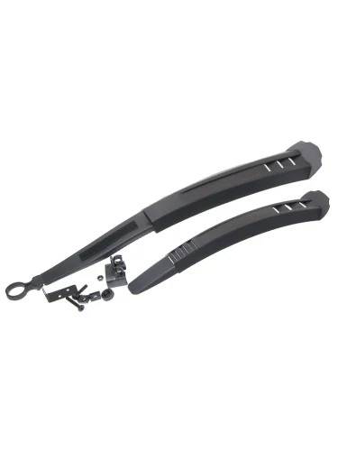 Крыло велосипедное 24-26 удлиненное пластик 2шт. TRIX