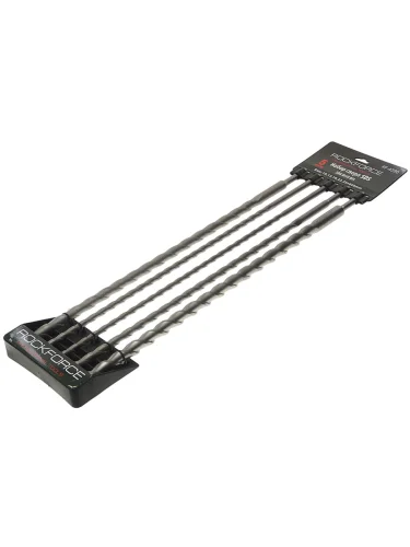 Набор буров по бетону 10.0-25.0мм (5шт.) на пластиковом держателе ROCKFORCE