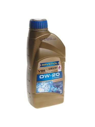 Масло моторное RAVENOL VSE 0W20 синт. ACEA C5 1л