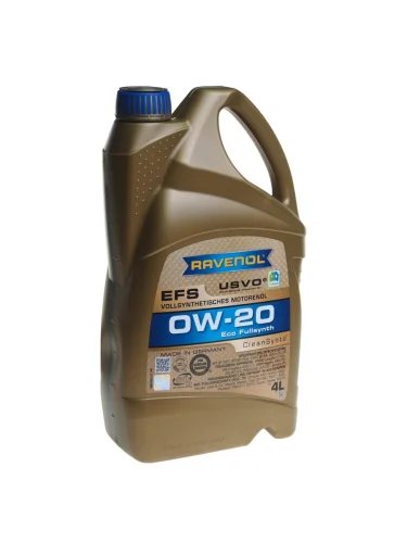 Масло моторное RAVENOL EFS 0W20 синт. C5C6 GF-6A 4л