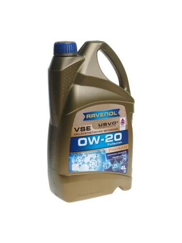 Масло моторное RAVENOL VSE 0W20 синт. ACEA C5 4л