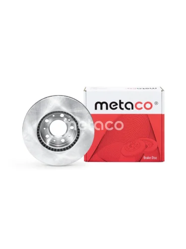 Диск тормозной передний вентилируемый METACO