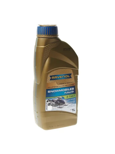 Масло моторное для 4-х тактных двигателей снегоходов RAVENOL 5W30 синт.1л