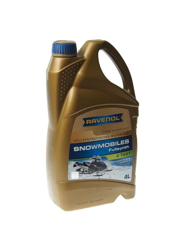Масло моторное для 4-х тактных двигателей снегоходов RAVENOL 5W30 синт.4л