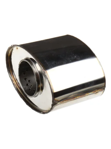 Пламегаситель коллекторный L=100мм (внешн.d=100мм внутр.d=60мм B=160мм) овальный нерж.ст 333