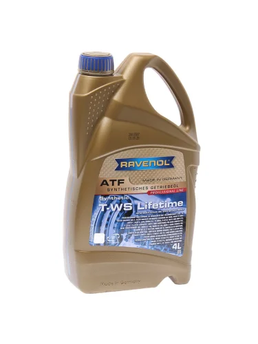 Масло трансмиссионное ATF T-WS Lifetime синт.4л RAVENOL