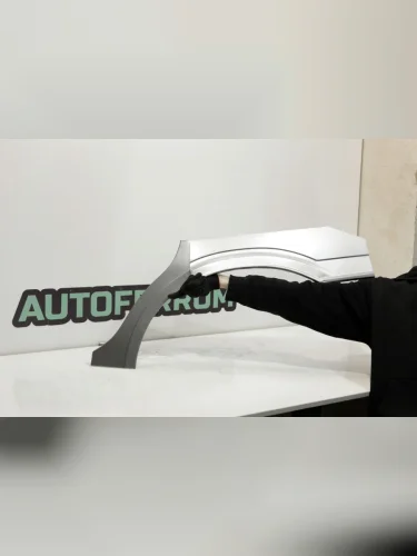 Арка ремонтная задняя ЛЕВАЯ для Opel Zafira A (F75) 1999-2005 (опель зафира а), тип кузова - минивэн , холоднокатаная сталь 0,8 мм