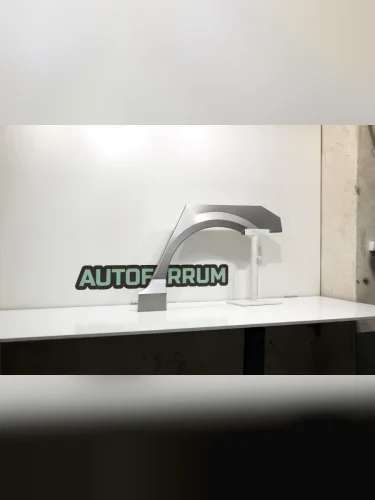 Арка ремонтная задняя ЛЕВАЯ для Peugeot 407 2004-2010 (пежо 407), тип кузова - седан , холоднокатаная сталь 0,8 мм