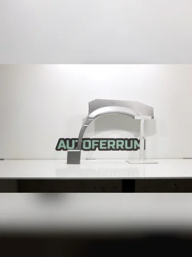 Арка ремонтная задняя ЛЕВАЯ для Mitsubishi Space Wagon 2 поколение (N3,N4) 1991-2000 (митсубиши  митсубиси спейс вагон 2), тип кузова - минивэн , холоднокатаная сталь 1 мм