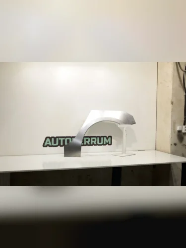 Арка ремонтная задняя ЛЕВАЯ для Renault Fluence 2010-2017, тип кузова - седан (рено флюенс), холоднокатаная сталь 0,8 мм