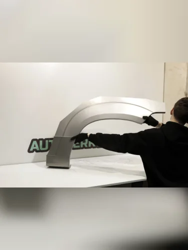 Арка ремонтная задняя ЛЕВАЯ для Peugeot Boxer 250 2006> (пежо боксер 250), тип кузова - минивэн , оцинкованная ЦИНК сталь 0,8 мм