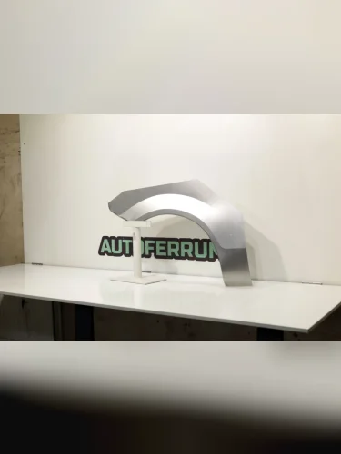 Арка ремонтная задняя ПРАВАЯ для VW Polo 2001-2009(фольксваген поло 4), тип кузова - хэтчбэк 3-ДВЕРИ, холоднокатаная сталь 0,8 мм