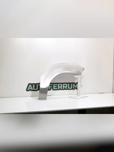 Арка ремонтная задняя ЛЕВАЯ для Opel Corsa D 2006-2015 (опель корса д), тип кузова - хэтчбэк 3-ДВЕРИ , оцинкованная ЦИНК сталь 0,8 мм