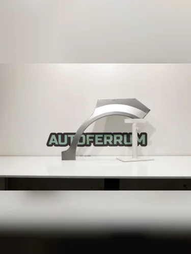 Арка ремонтная задняя ЛЕВАЯ для Opel Corsa D 2006-2015 (опель корса д), тип кузова - хэтчбэк 5дв , холоднокатаная сталь 0,8 мм