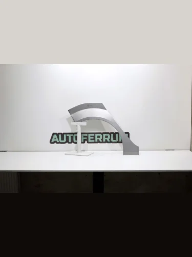 Арка ремонтная задняя ПРАВАЯ для Ford Fiesta MK6 2008-2017 (форд фиеста мк6), тип кузова - хэтчбэк , холоднокатаная сталь 1 мм