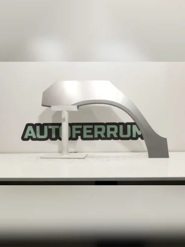 Арка ремонтная задняя ПРАВАЯ для VAZ Kalina 2004-2013(лада калина), тип кузова - хэтчбэк , холоднокатаная сталь 1 мм