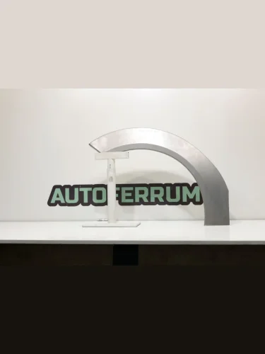 Арка ремонтная задняя ПРАВАЯ для Ford Fiesta MK5 2001-2008 (форд фиеста мк5), тип кузова - купе (3 дв) , оцинкованная ЦИНК сталь 0,8 мм