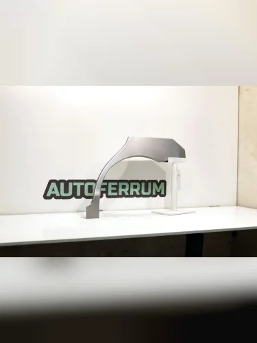 Арка ремонтная задняя ЛЕВАЯ для Toyota Yaris Verso (XP20) 1999-2005 (тойота ярис версо), тип кузова - хэтчбэк , оцинкованная ЦИНК сталь 1 мм