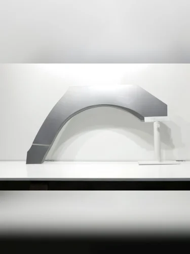 Арка ремонтная задняя ЛЕВАЯ для UAZ Patriot 2003> (уаз патриот), тип кузова - внедорожник , оцинкованная ЦИНК сталь 1 мм