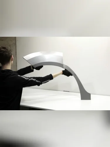 Арка ремонтная задняя ПРАВАЯ для Dodge Caliber 2006-2011 (додж калибер), тип кузова - хэтчбэк , оцинкованная ЦИНК сталь 1 мм