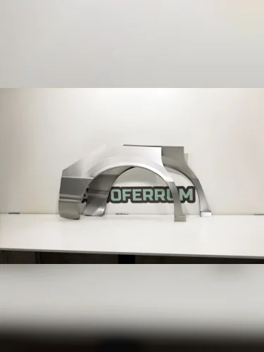 Арки ремонтные задние комплект для Nissan Serena C24 2000-2005 (ниссан серена 24), тип кузова - минивэн , оцинкованная ЦИНК сталь 0,8 мм