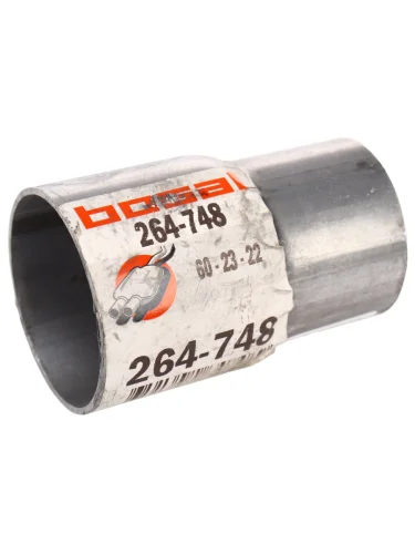 Труба соединительная выхлопной системы L=100 d1=45 d2=48 BOSAL