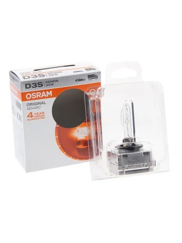 Лампа ксеноновая D3S 35W P32d-5 4300K 42V 3200лм блистер (1шт.) OSRAM