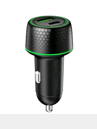 Устройство зарядное в прикуриватель 1USB + 1 Type C 12V BROOKS